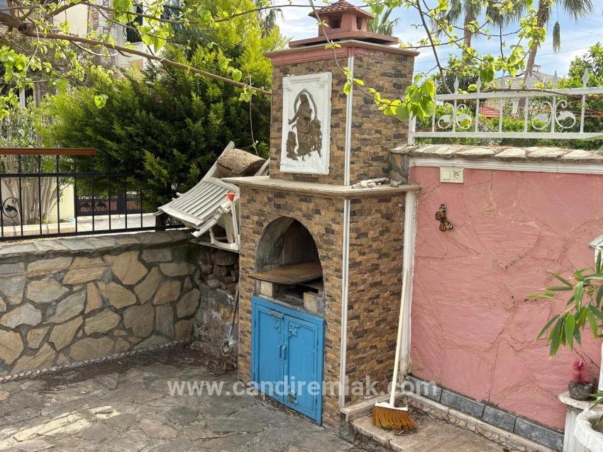 3+1 Villa Zum Verkauf Auf Einem 500 M² Großen Grundstück In Dalyan Gülpınar