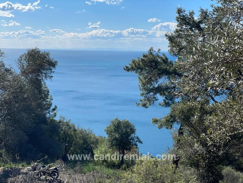 Çandır, Voller Meerblick, 20.000 M², 2 Schlafzimmer, Zu Verkaufen