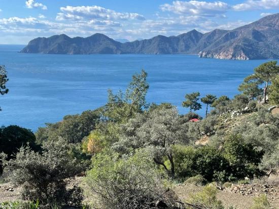 Çandır, Voller Meerblick, 20.000 M², 2 Schlafzimmer, Zu Verkaufen