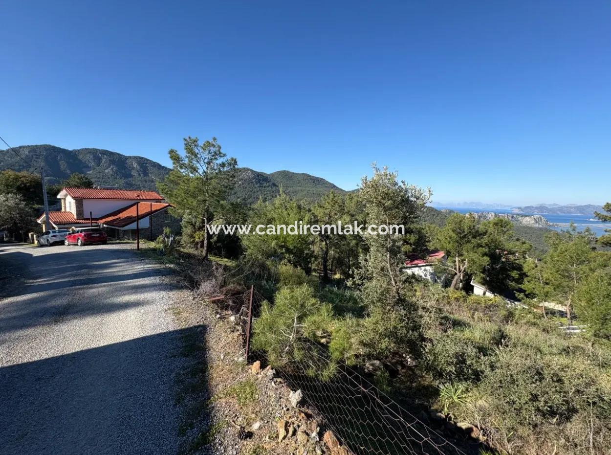 1000M2 Grundstück Zum Verkauf Mit Meerblick Im Dorf In Gökbel