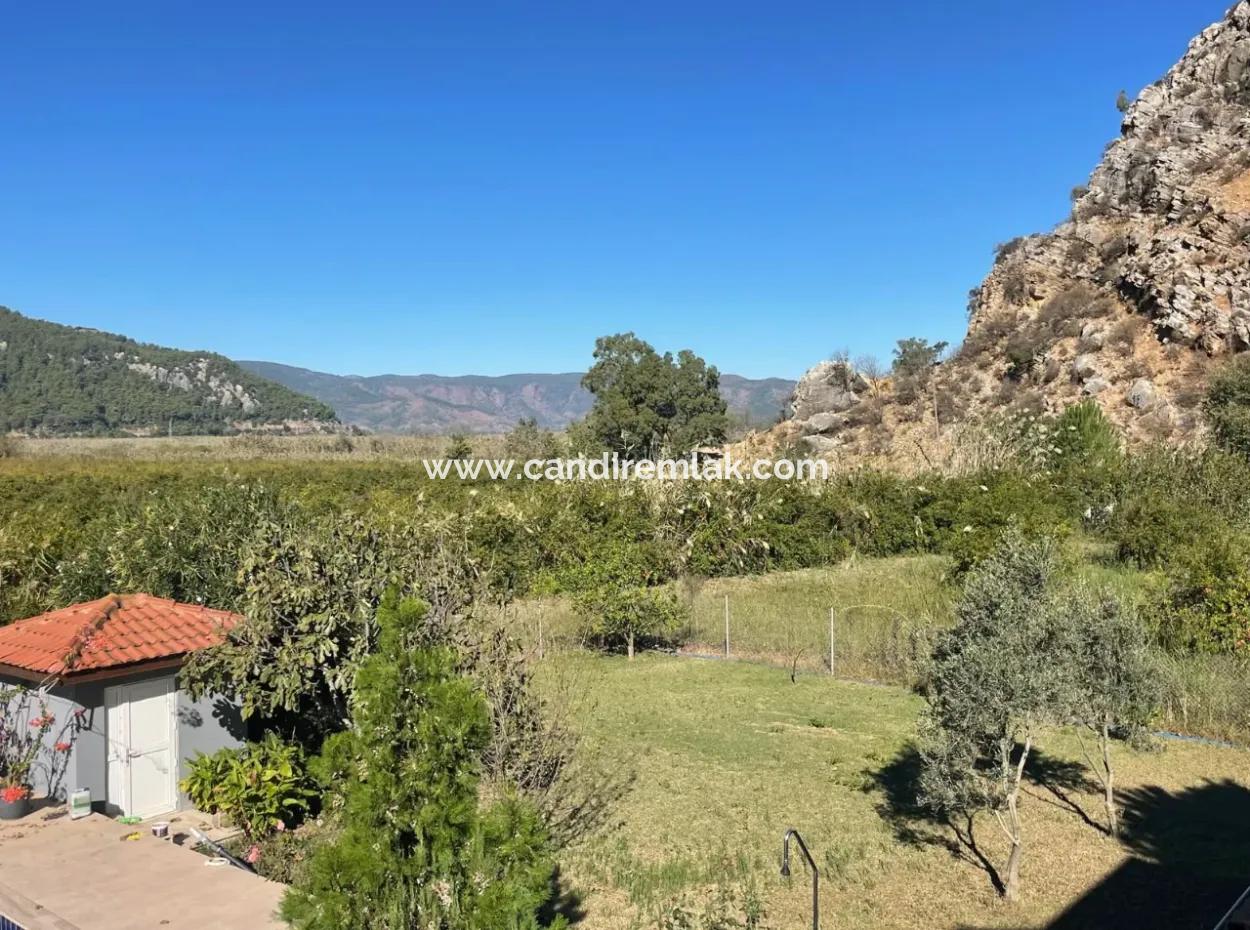 4 2 Villen Zum Verkauf Auf Einem Grundstück Von 6000M2 In Dalyan Gulpinar