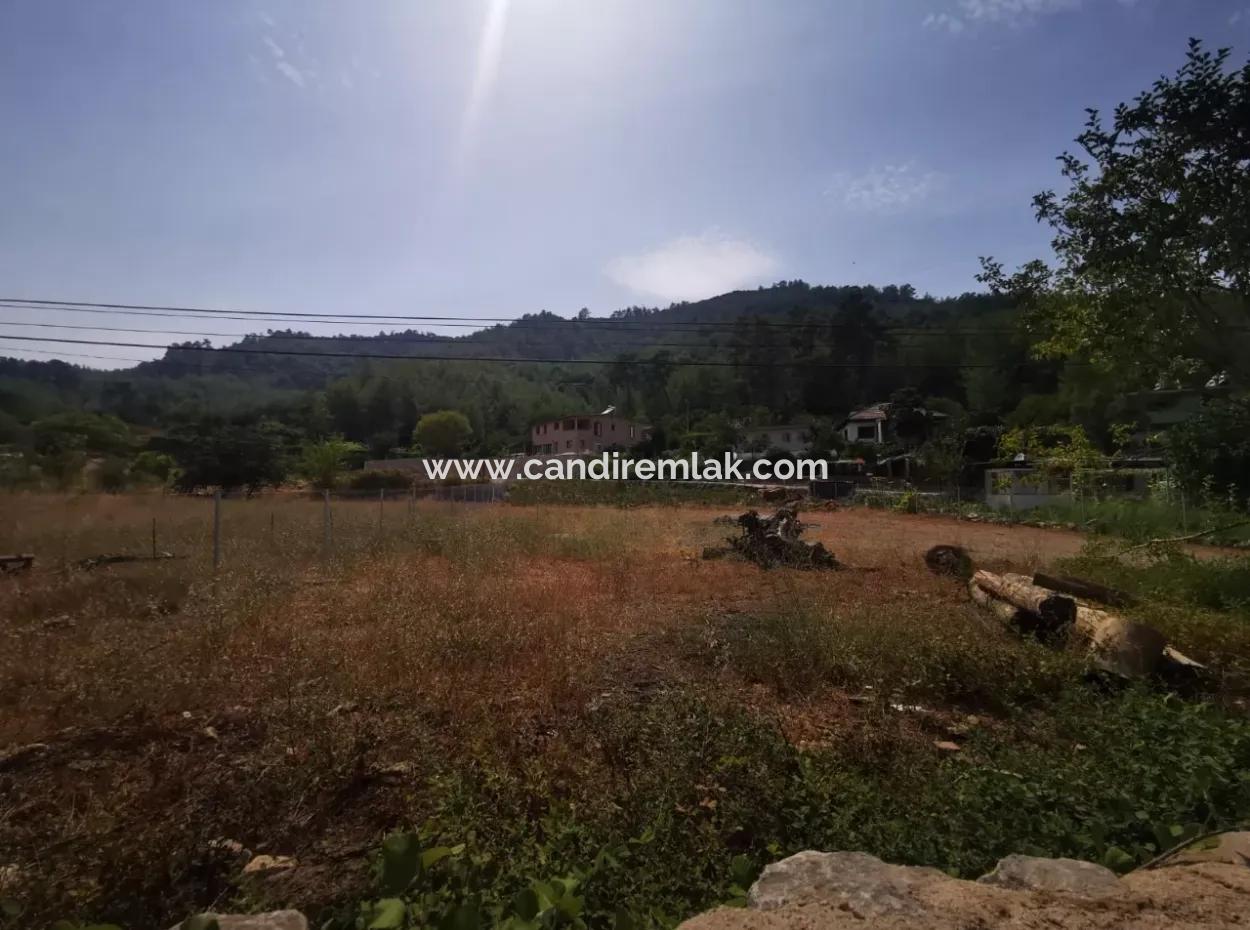 1245M2 Zonierungsgrundstück Zum Verkauf In Marmaris Çamlı