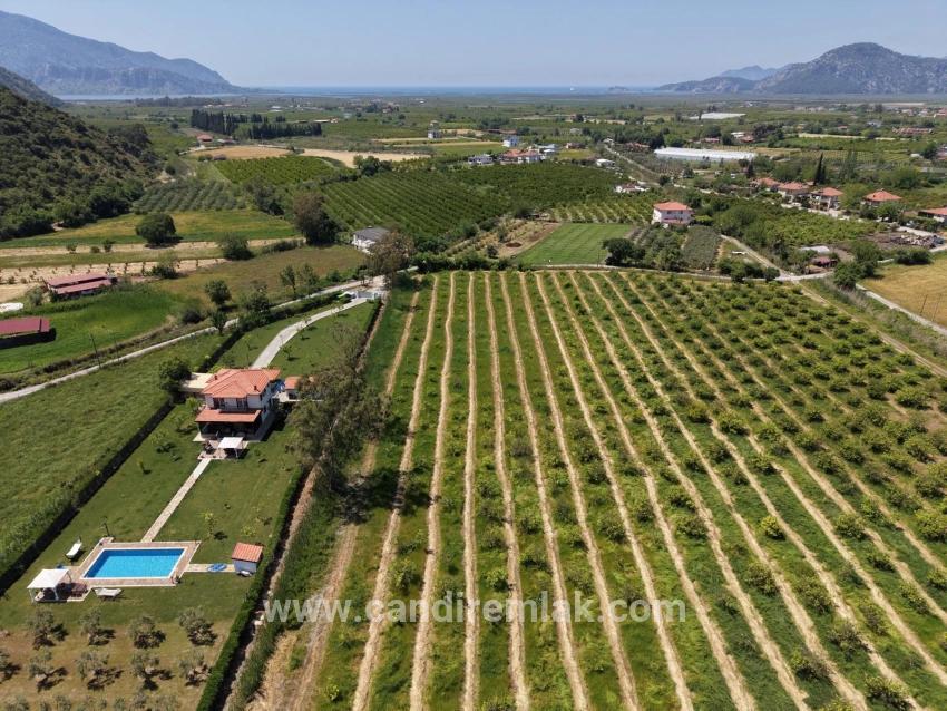5100m2 Plot Of Land For Sale Near Dalyan Town Center.