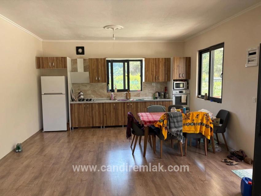 120m2 Detached Wooden House On A 2500m2 Field In Dalyan Karadağ Area