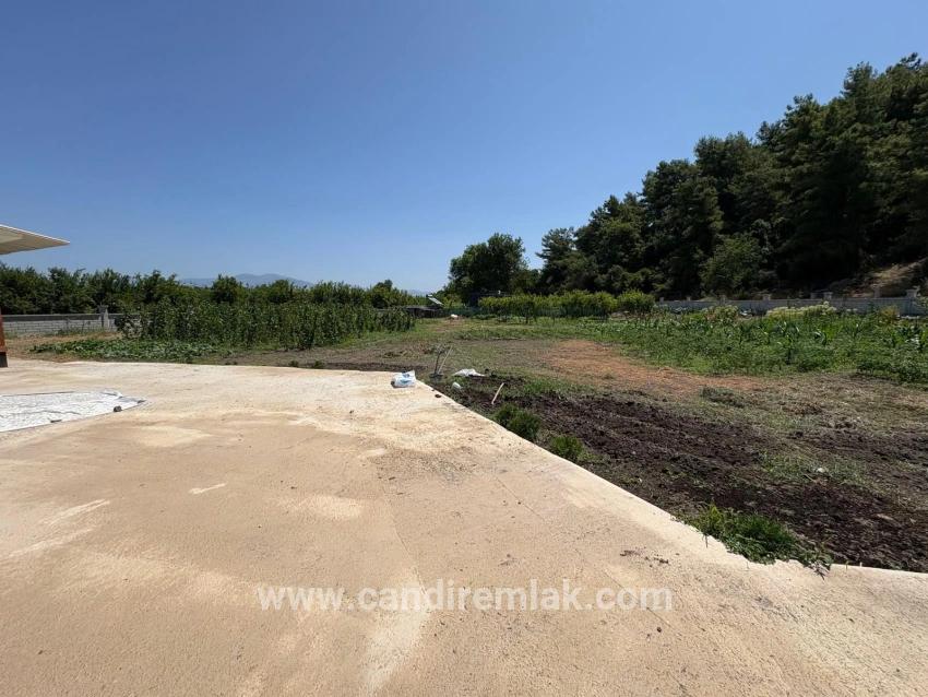 120m2 Detached Wooden House On A 2500m2 Field In Dalyan Karadağ Area