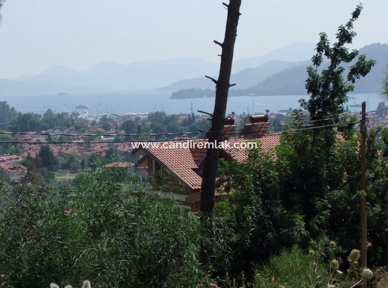 Land For Sale In Gocek Fethiye Göcekde 2017M2 Land For Sale With Full Sea View