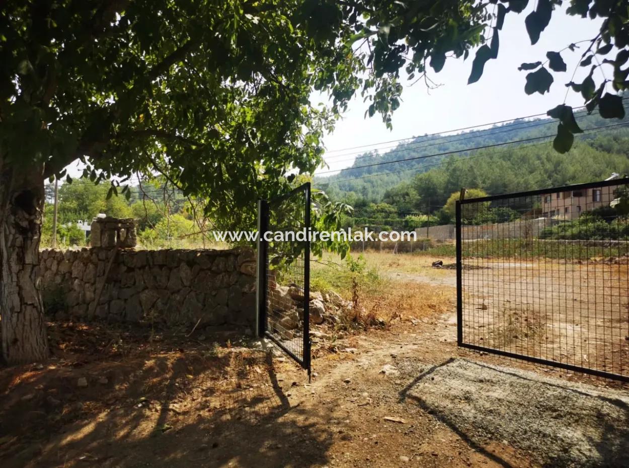 1245M2  Land For Sale In Marmaris Çamlı