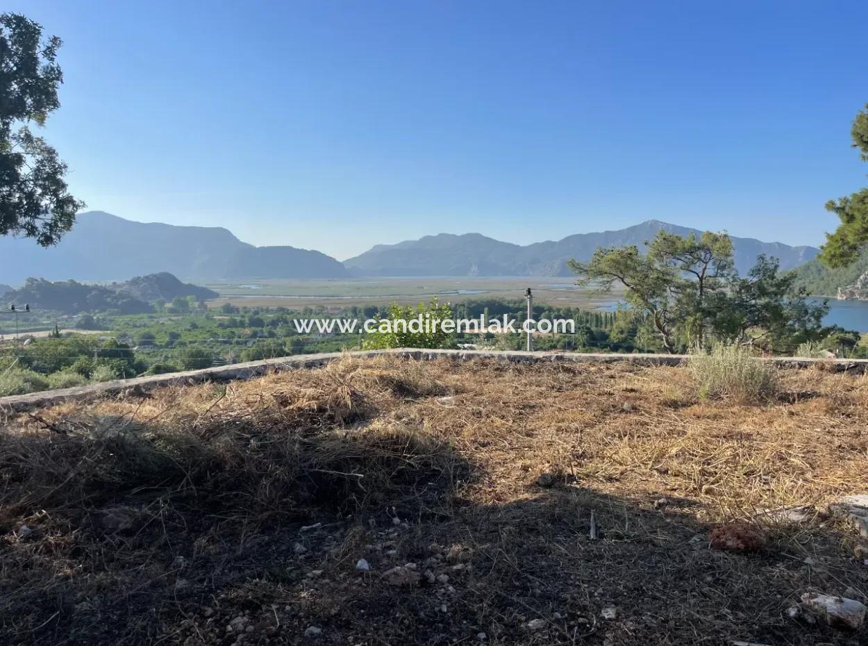 Çandır Full Sea And Lake View 500M2 2B Field For Sale