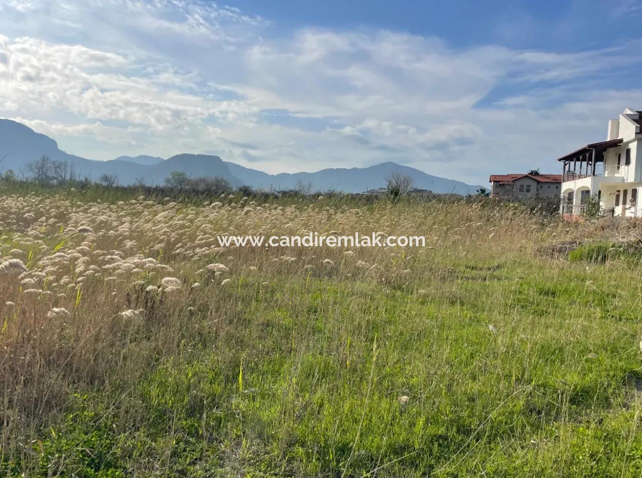 6800 M2 Land For Sale In Dalyan With 5% Residential Zoning