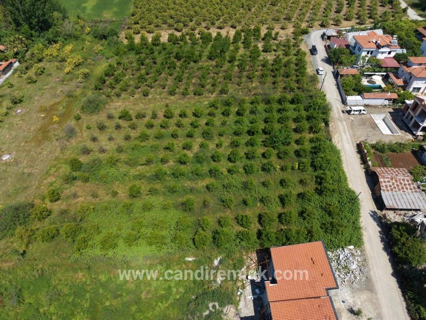 Ortaca Okçular Mah. Satılık Arsa - Konut İmar Durumlu - 1.050 m²