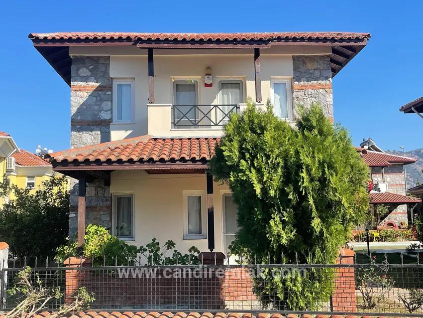 Dalyan'da Site İçerisinde 3+1 Satılık Villa