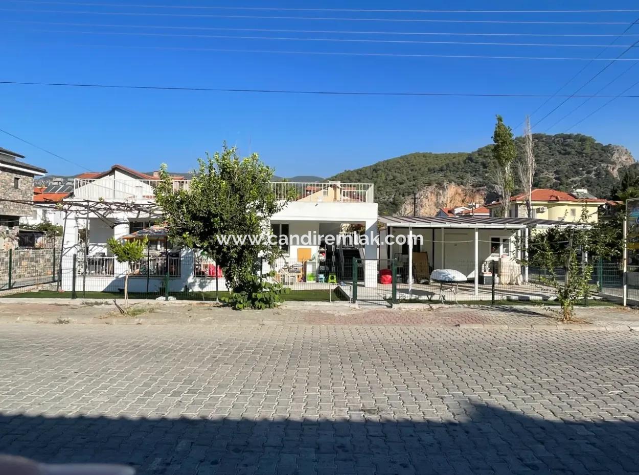 Dalyan Maraşda 677M2 Arsa İçinde Satılık Mustakil Villa Ev